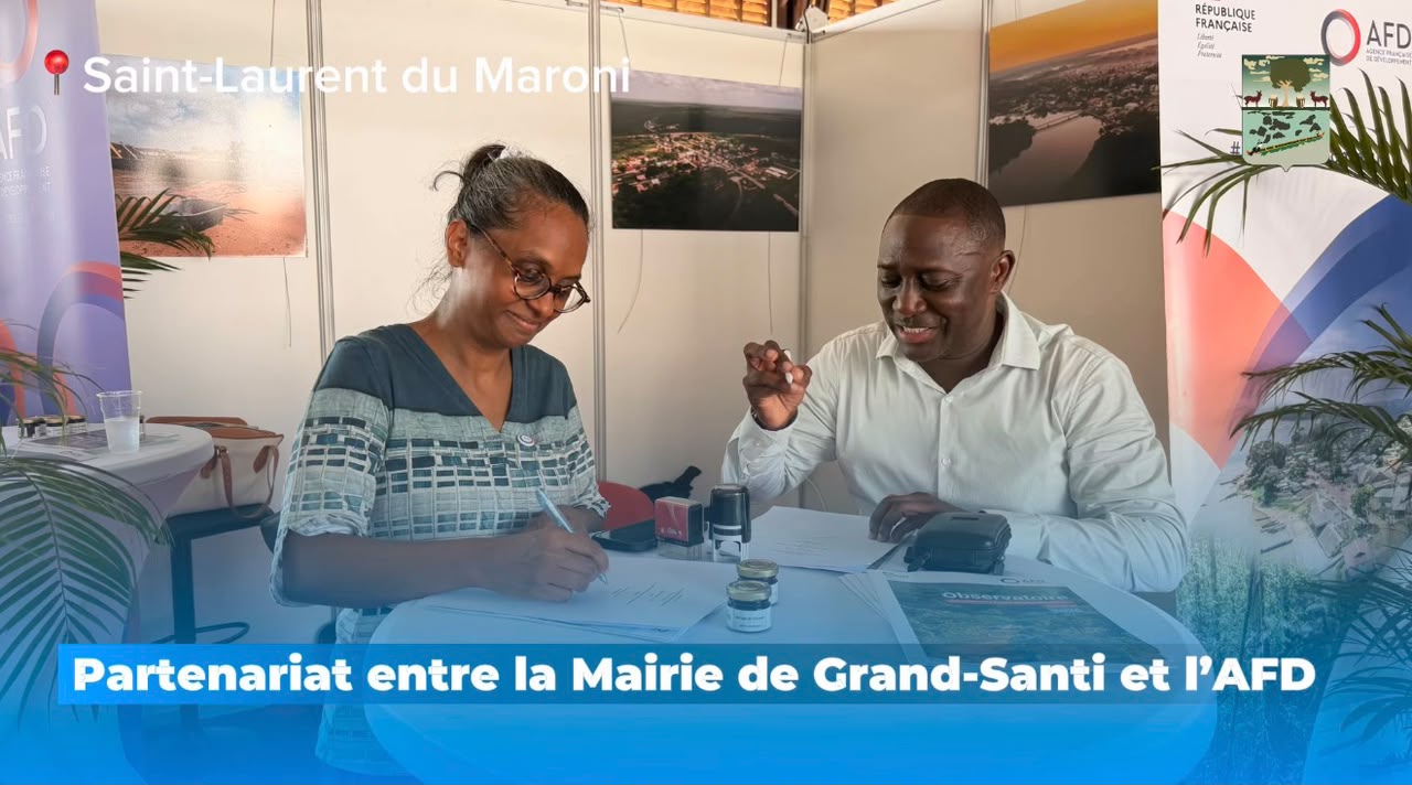Grand-Santi présente à la troisième édition du Salon des maires à Saint-Laurent-du-Maroni